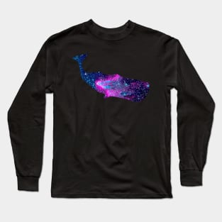 Space Whale Long Sleeve T-Shirt